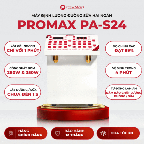 Máy định lượng đường 2 ngăn Promax PAS24