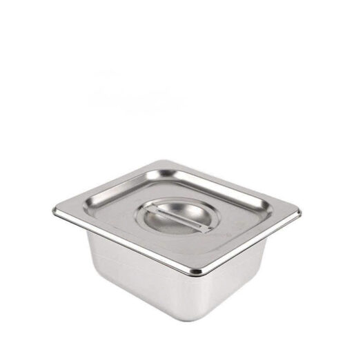 Khay Topping inox 1/6 vuông
