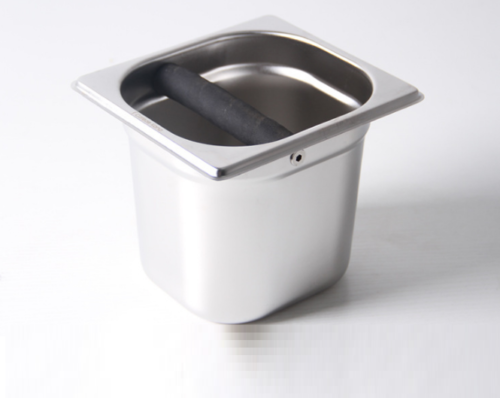 Hộp đập bã cà phê inox