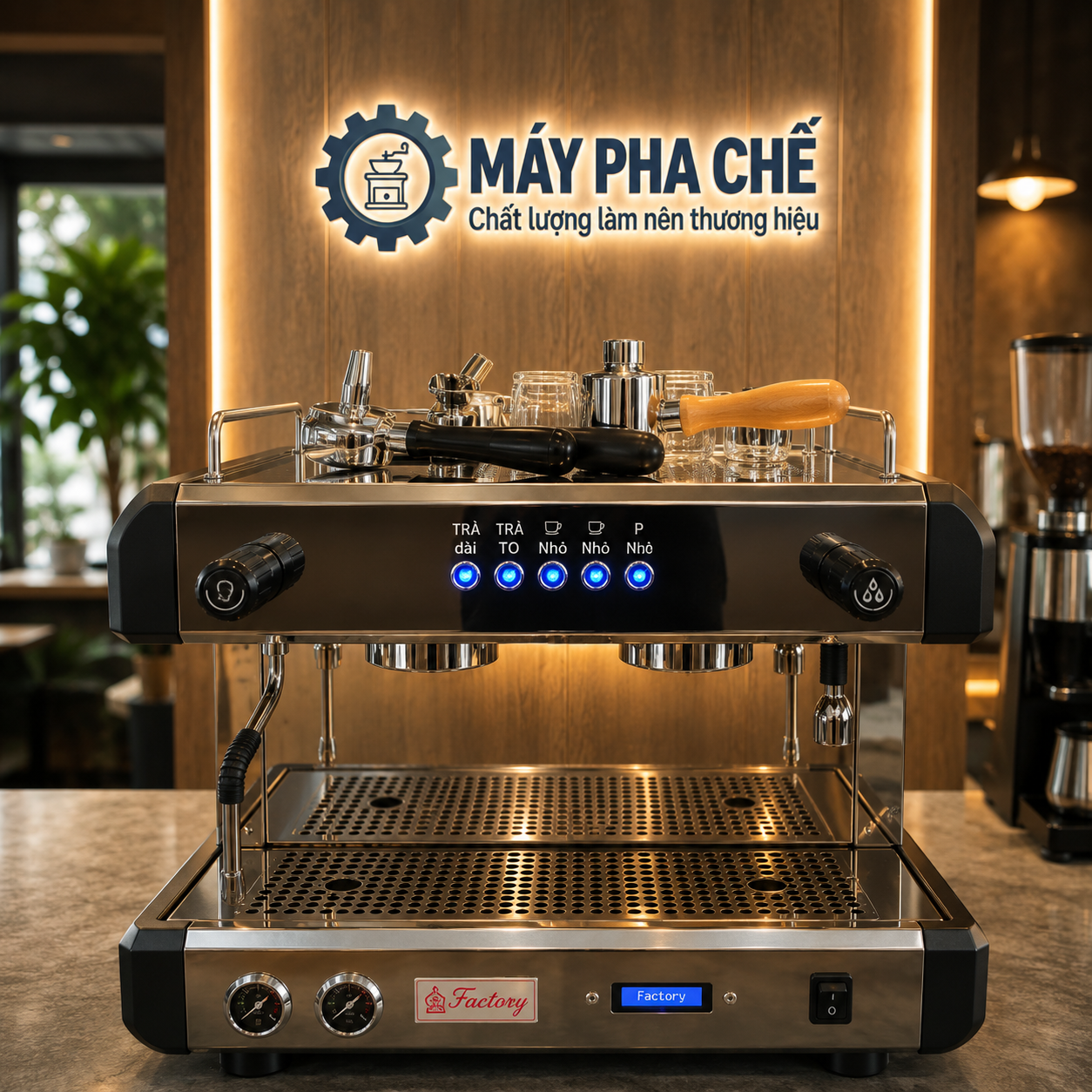 Máy pha Trà + Cafe Teapresso FACTORY C101 ( 1 Group )